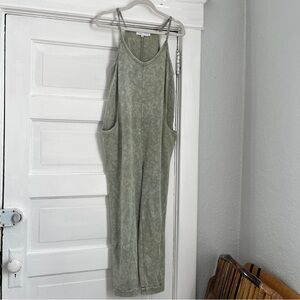 Sincerely Jules Olive Green onesie